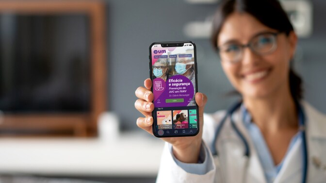 Informação personalizada para médicos